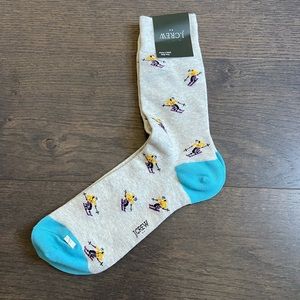 J.Crew Men’s Socks 1 Pair - Skier AU818 NWT